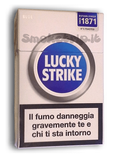 sigarette luckt strike blu