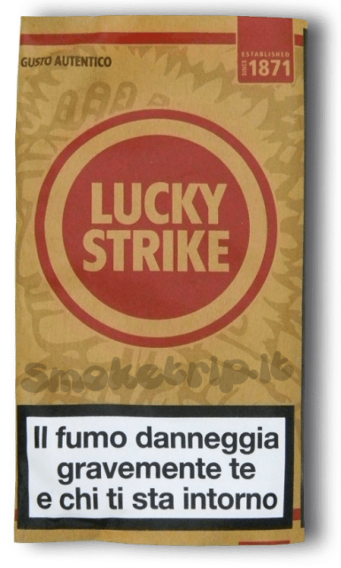 tabacco lucky strike gusto autentico