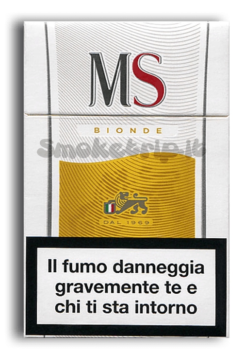 sigarette ms bionde