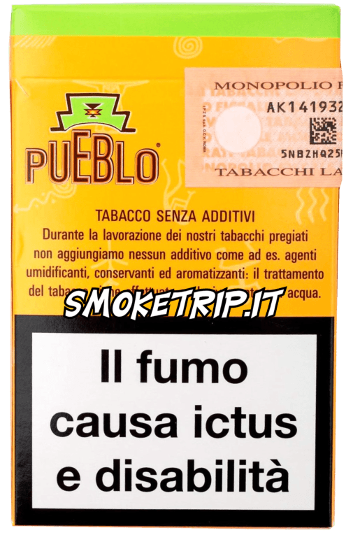 Sigarette Pueblo Orange Retro