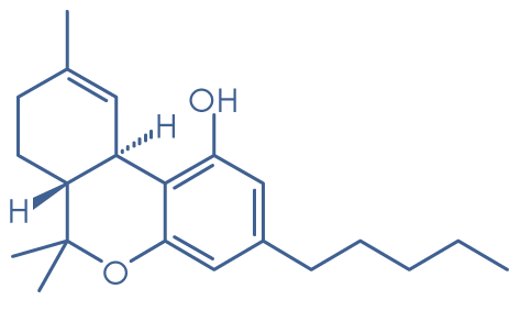 THC formula chimica